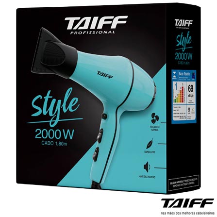 Secador De Cabelo Taiff Style Tiffany 2000w 110v