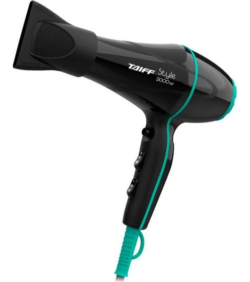 Secador De Cabelo Taiff Style Preto 2000w 110v