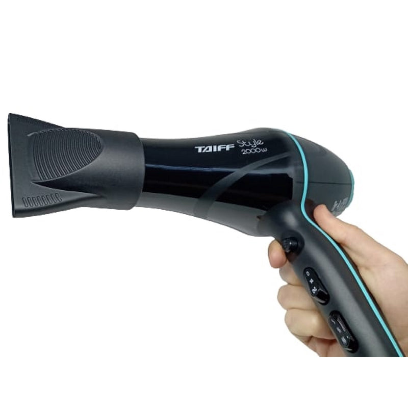Secador De Cabelo Taiff Style Preto 2000w 110v